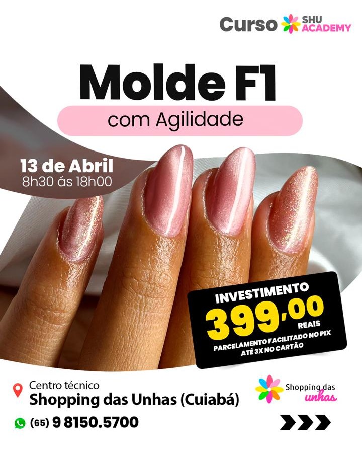 Molde F1 com Agilidade